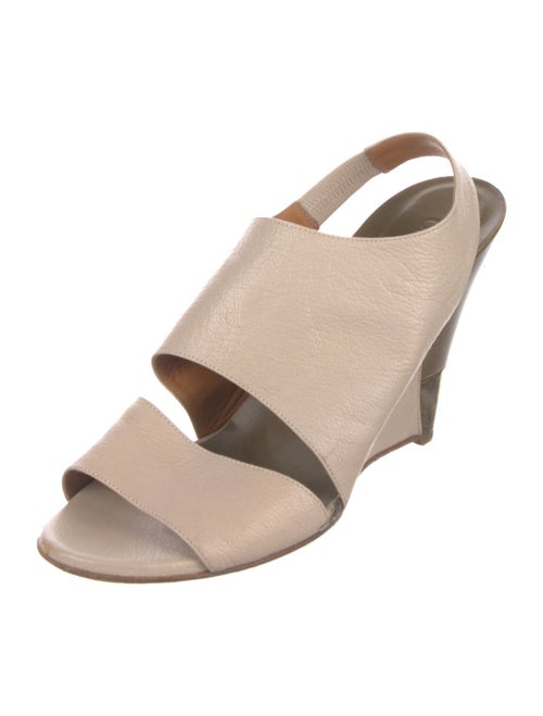 Chloé Leather Slingback Sandals