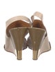 Chloé Leather Slingback Sandals