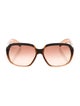 Chloé Oversize Gradient Sunglasses