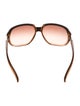 Chloé Oversize Gradient Sunglasses