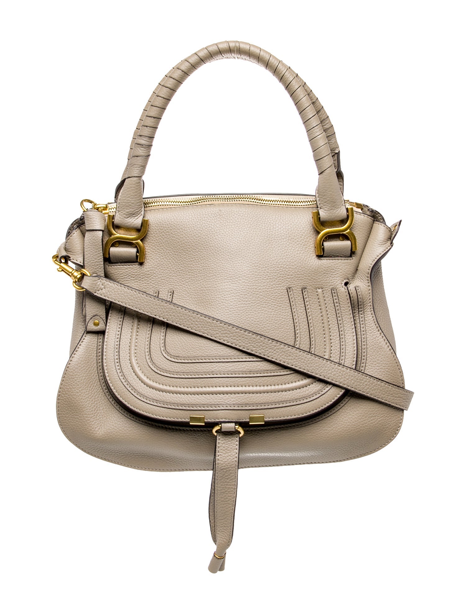Chloé Leather Marcie Shoulder Bag