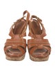Chloé Leather Slingback Sandals