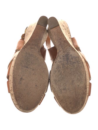 Chloé Leather Slingback Sandals