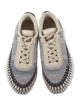 Chloé Patterned Whipstitch Trim Sneakers