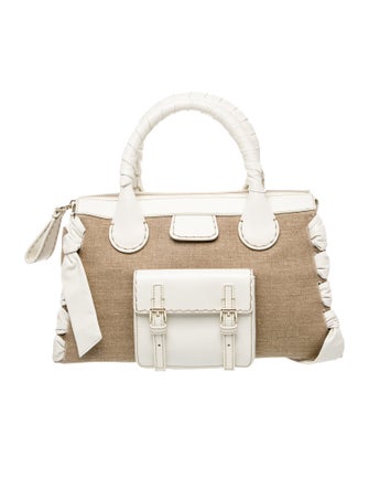 Chloé Canvas Top Handle Bag 2022