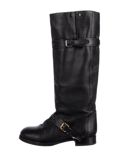 Chloé Leather Riding Boots