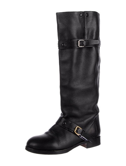 Chloé Leather Riding Boots