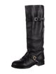 Chloé Leather Riding Boots
