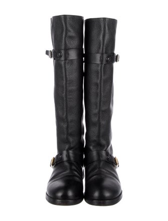 Chloé Leather Riding Boots