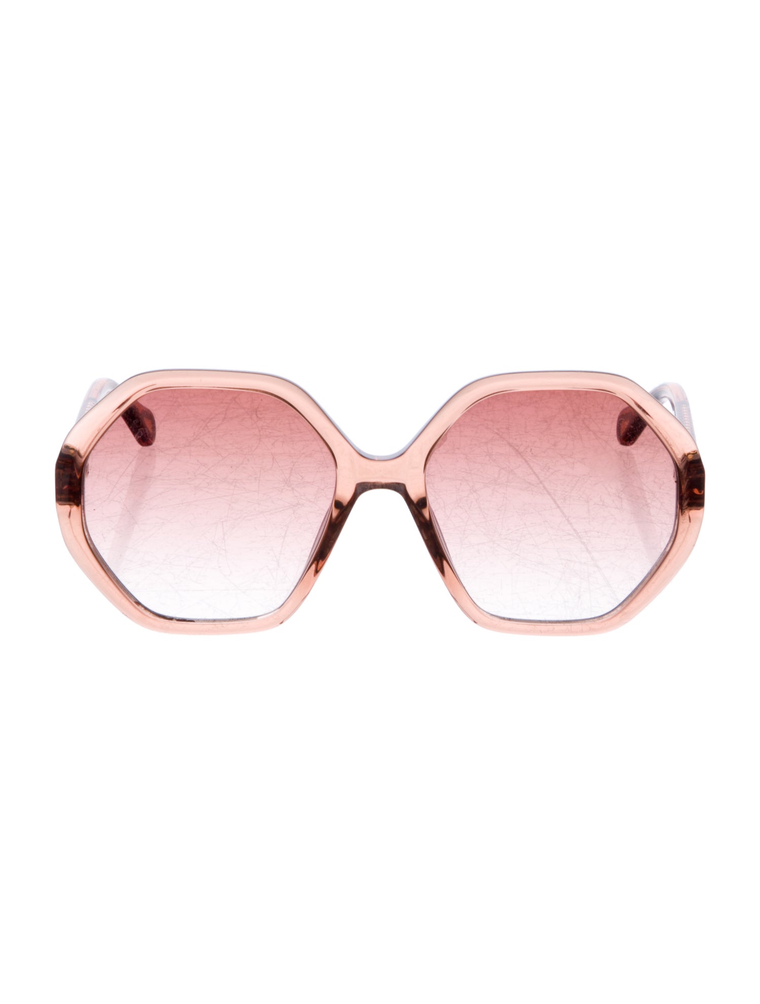 Chloé Oversize Gradient Sunglasses