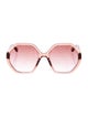 Chloé Oversize Gradient Sunglasses