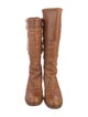 Chloé Leather Riding Boots