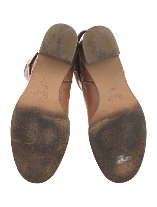 Chloé Leather Riding Boots