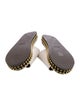 Chloé Leather Studded Accents Slides