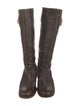 Chloé Leather Riding Boots