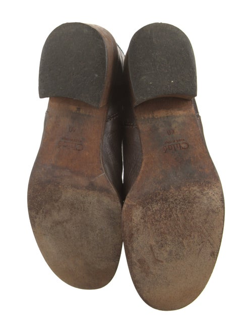 Chloé Leather Riding Boots