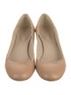 Chloé Leather Scalloped Accent Pumps
