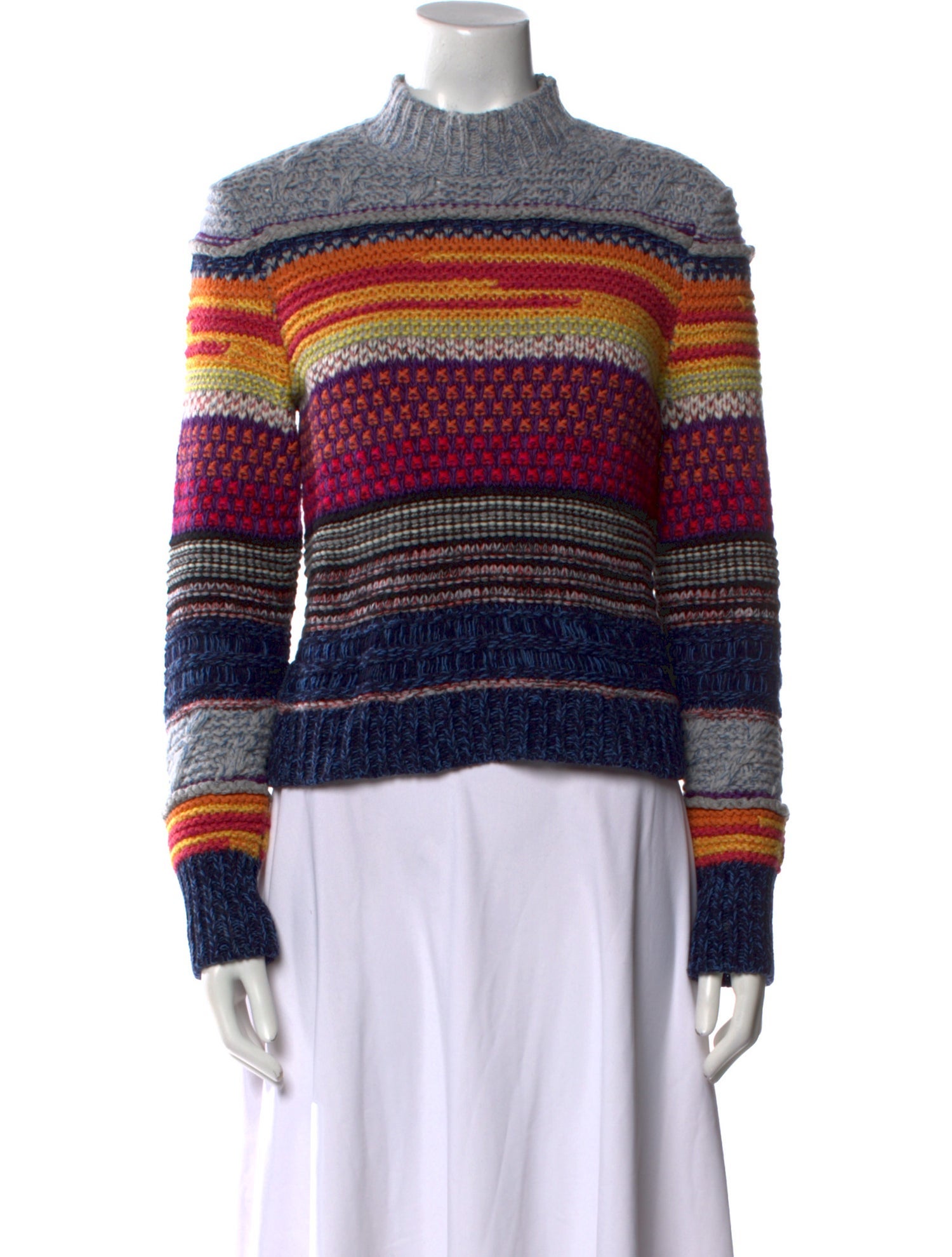 Chloé Cashmere Striped Sweater