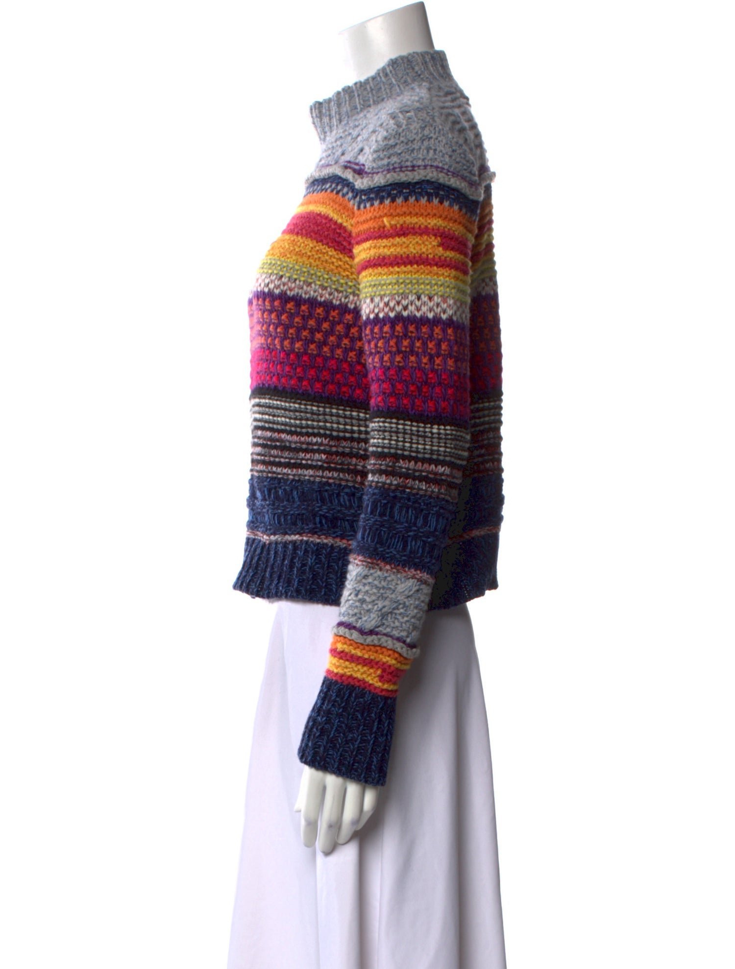 Chloé Cashmere Striped Sweater