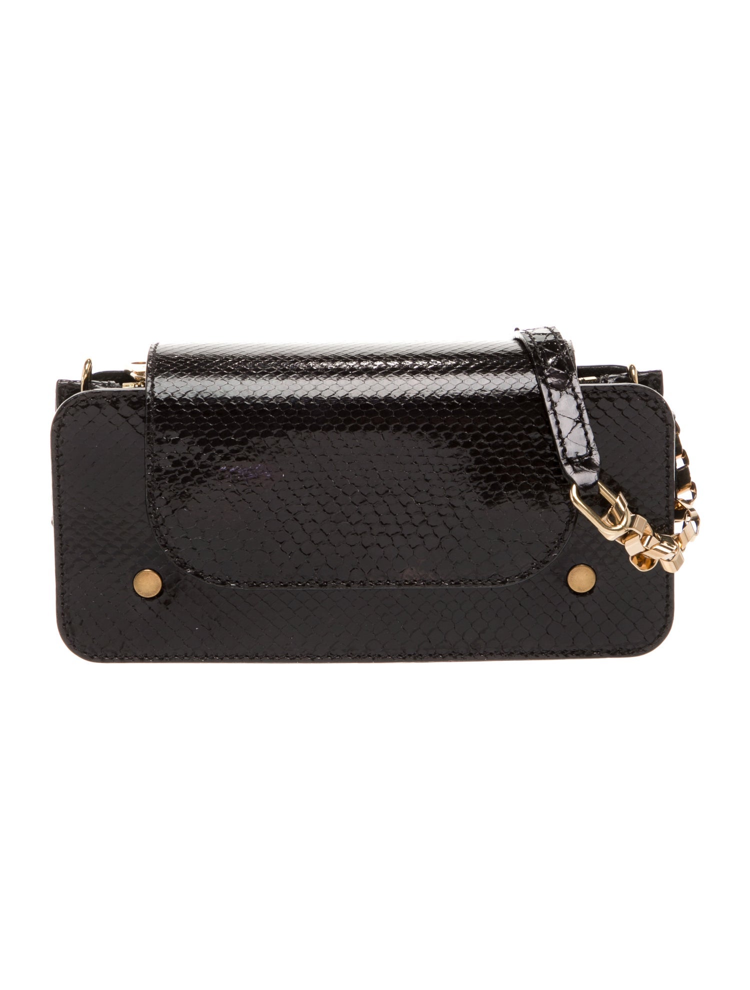 Chloé Embossed Leather Minaudière