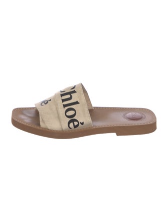 Chloé Canvas Printed Slides
