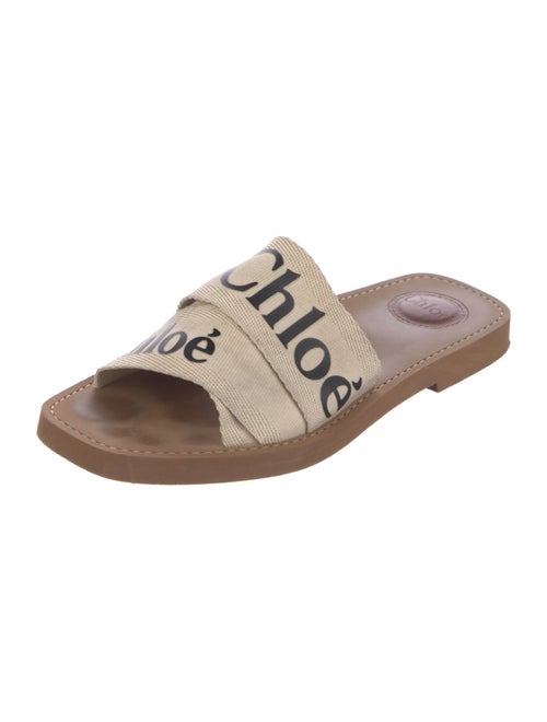 Chloé Canvas Printed Slides