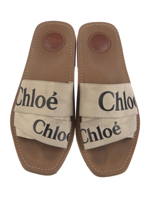 Chloé Canvas Printed Slides
