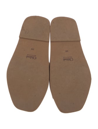 Chloé Canvas Printed Slides