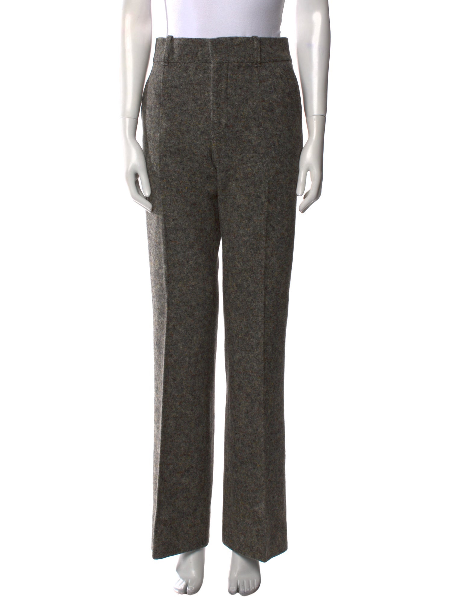 Chloé Virgin Wool Wide Leg Pants