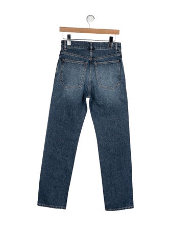 Chloé High-Rise Straight Leg Jeans