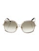 Chloé Oversize Gradient Sunglasses