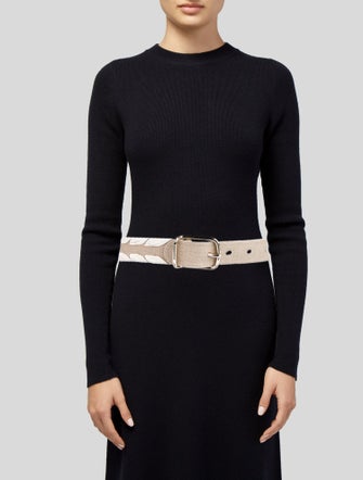 Chloé Canvas Belt