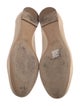 Chloé Leather Scalloped Accent Ballet Flats