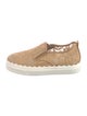 Chloé Lace Scalloped Accent Sneakers