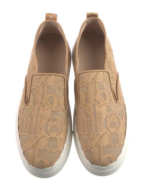 Chloé Lace Scalloped Accent Sneakers