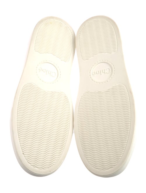 Chloé Lace Scalloped Accent Sneakers