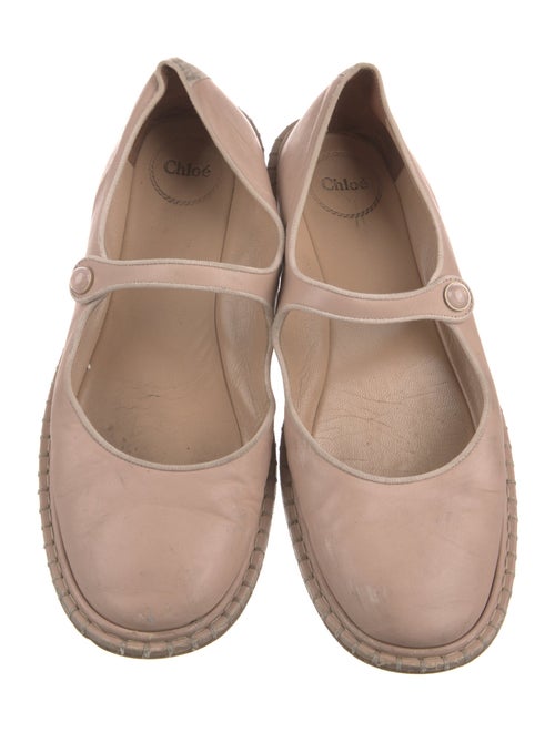 Chloé Leather Mary Jane Flats