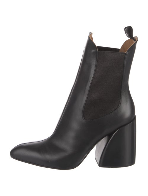 Chloé Leather Chelsea Boots