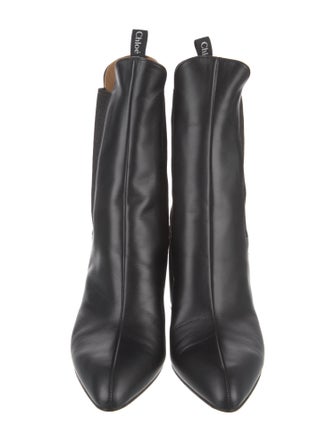 Chloé Leather Chelsea Boots