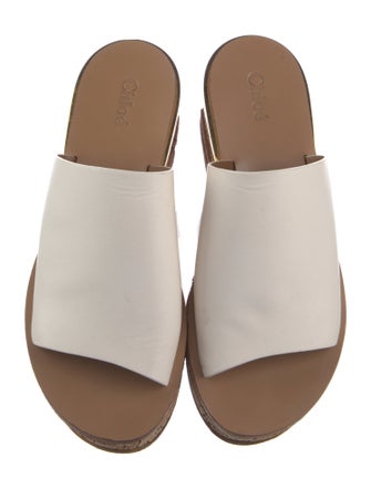Chloé Leather Slides
