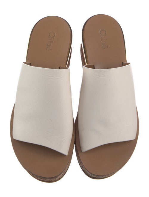 Chloé Leather Slides