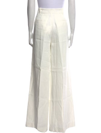 Chloé Linen Wide Leg Pants