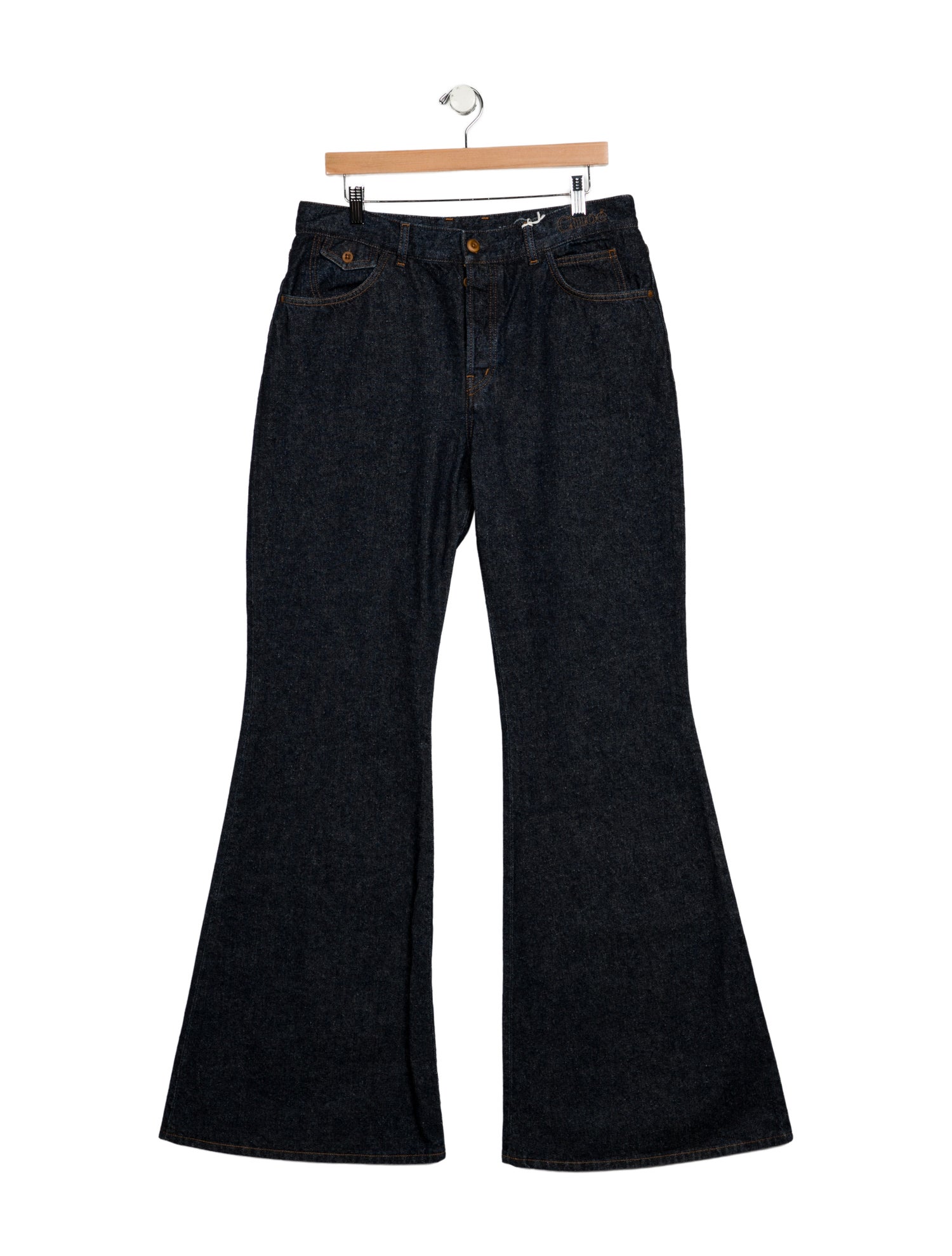Chloé High-Rise Wide Leg Jeans w/ Tags