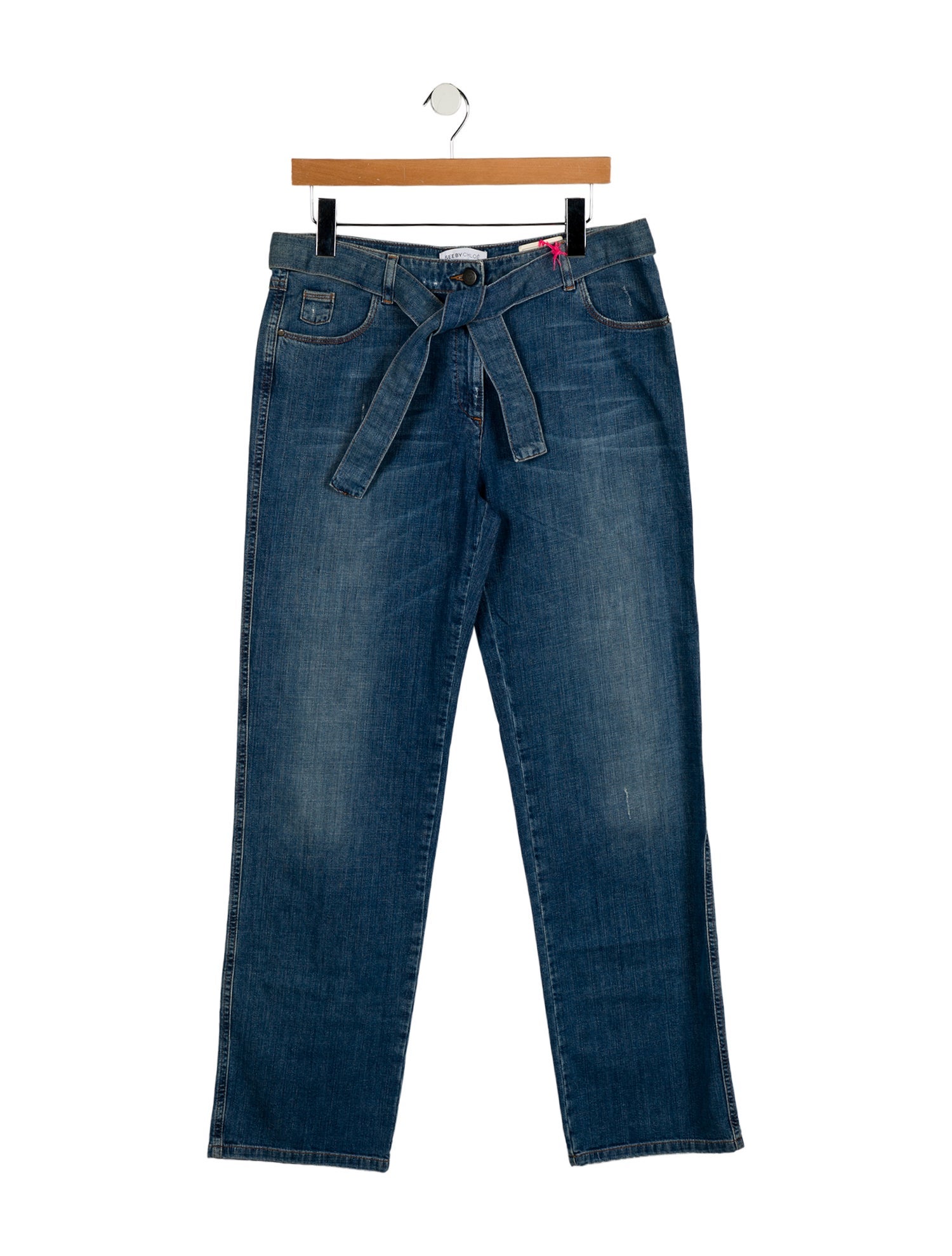 See by Chloé Mid-Rise Wide Leg Jeans