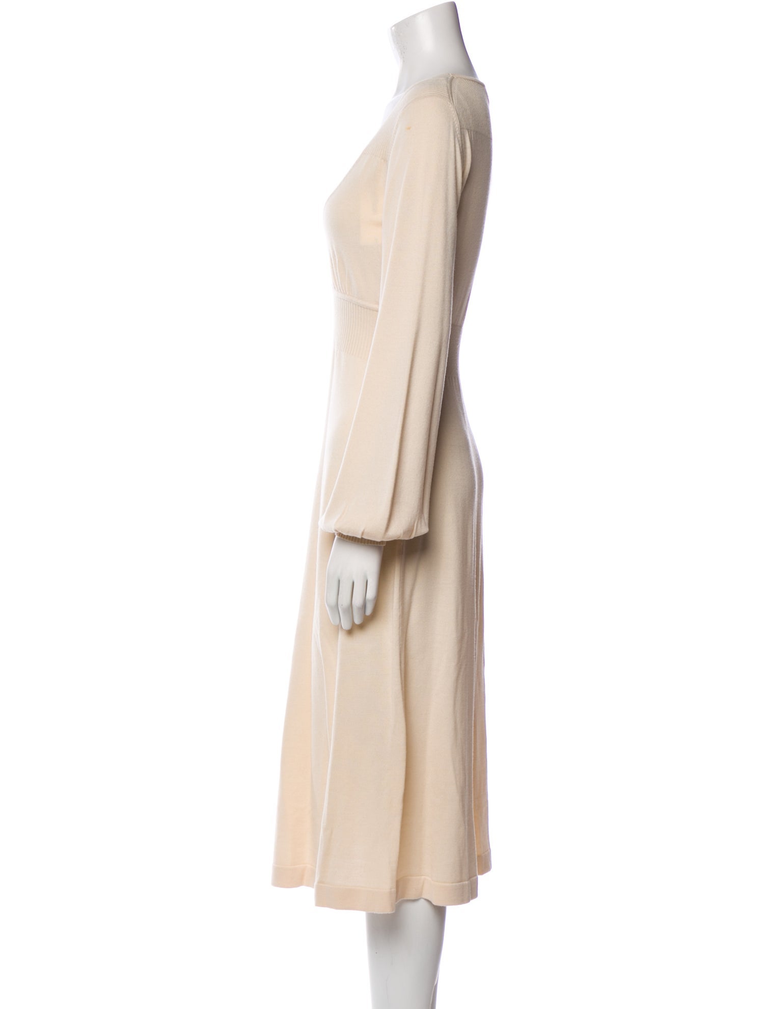 Chloé Wool Midi Length Dress