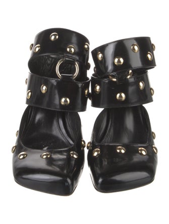 Chloé Leather T-Strap Pumps