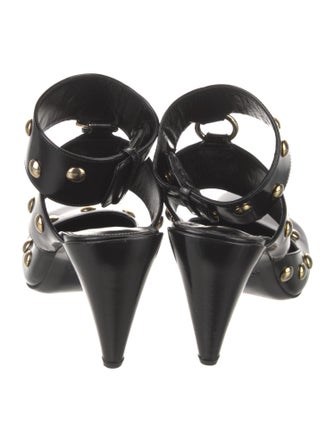 Chloé Leather T-Strap Pumps