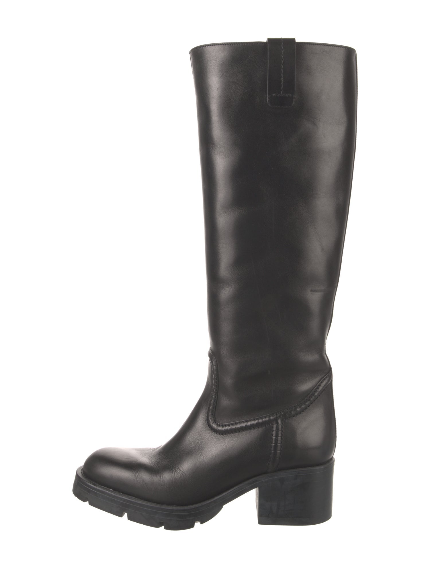 Chloé Leather Riding Boots
