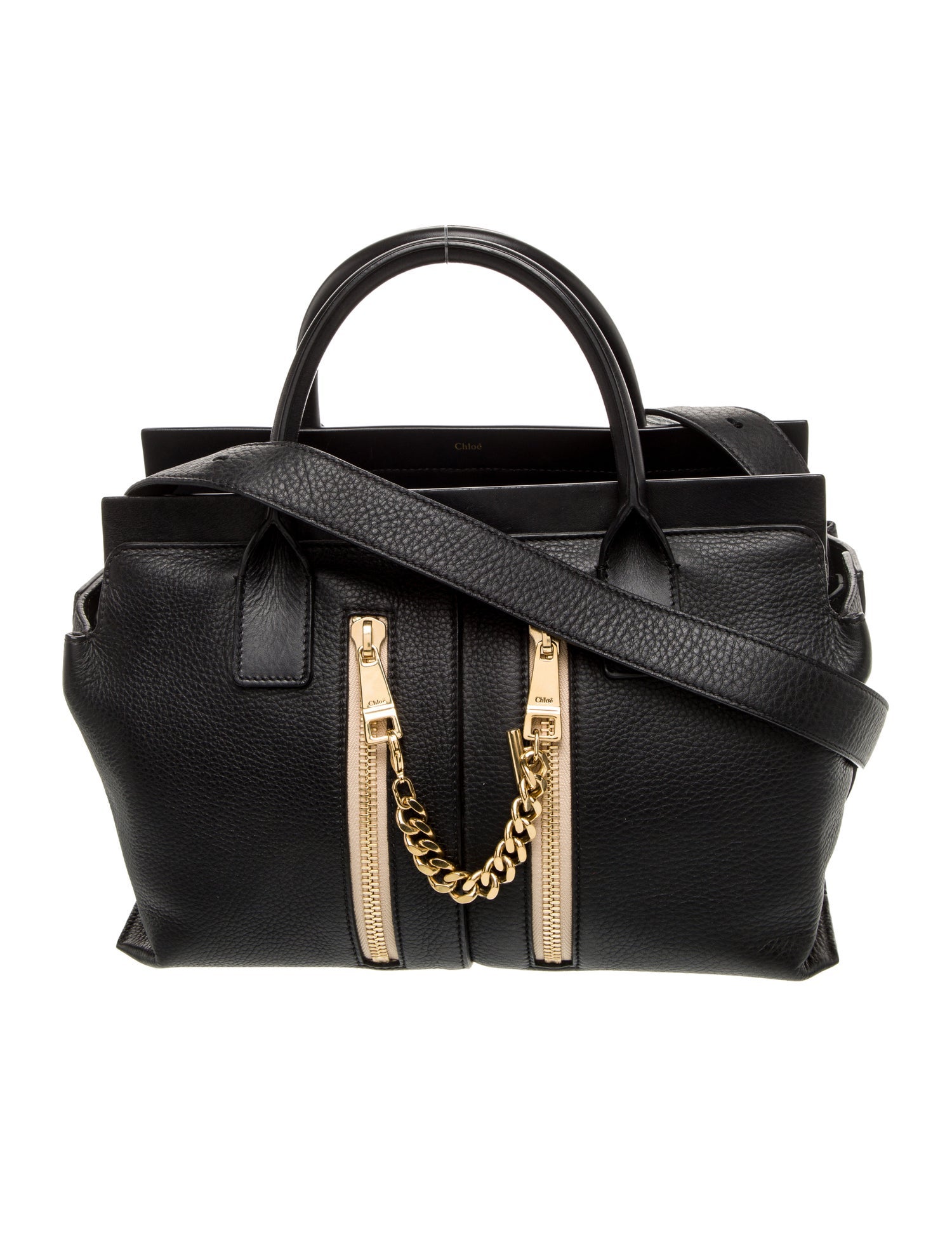 Chloé Leather Top Handle Bag