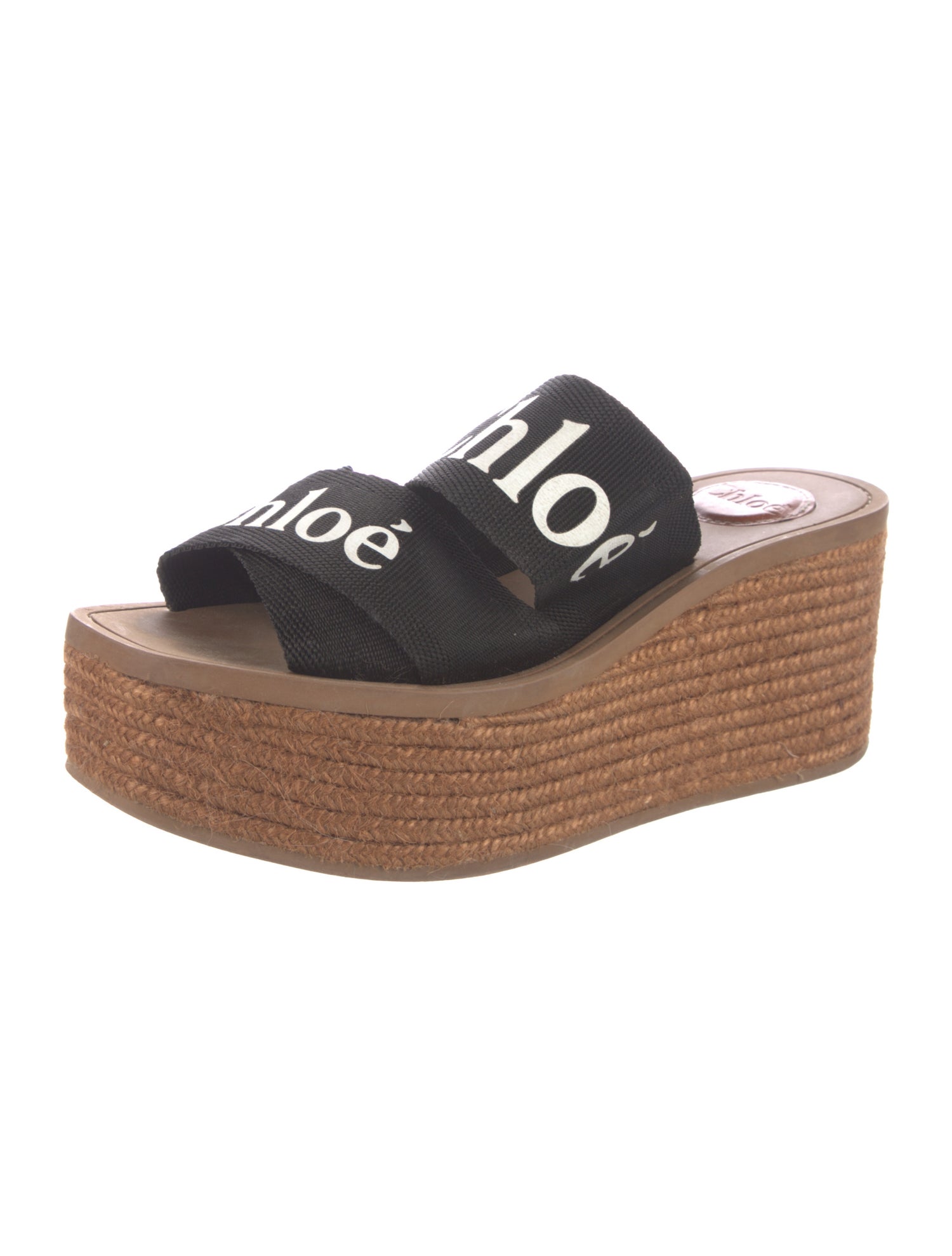 Chloé Woody Canvas Espadrilles